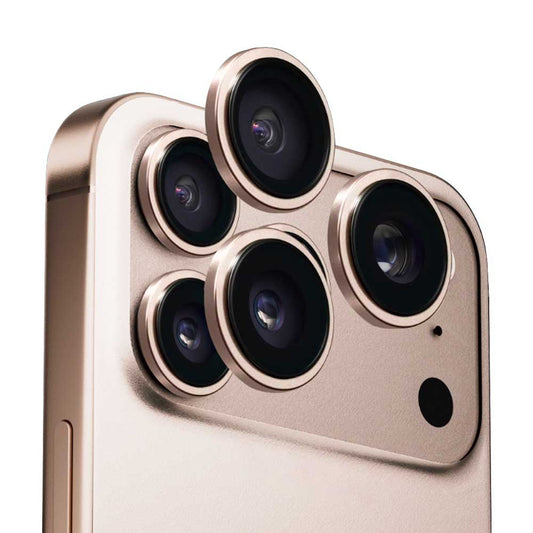 Προστατευτική Μεμβράνη Κάμερας Πίσω Anank AR για Apple iPhone 17 Pro Max / 17 Pro, Ενισχυμένο Γυαλί, Χρυσή