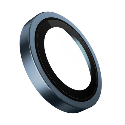 Προστατευτική μεμβράνη για πίσω κάμερα Blueo Metal Frame για Apple iPhone 16 Plus / 16, Ενισχυμένο γυαλί, Μπλε