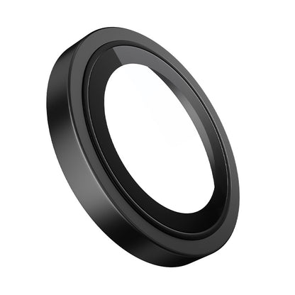 Προστατευτική μεμβράνη για πίσω κάμερα Blueo Metal Frame για Apple iPhone 16 Pro Max / 16 Pro, ασφαλισμένο γυαλί, μαύρο