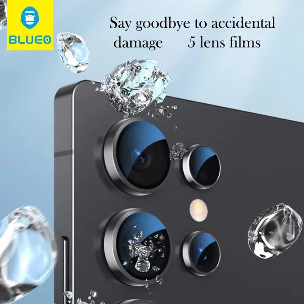 Προστατευτική Μεμβράνη Κάμερας Πίσω Blueo για Samsung Galaxy S26 Plus S947 / S26, Ενισχυμένο Γυαλί, Ασημί