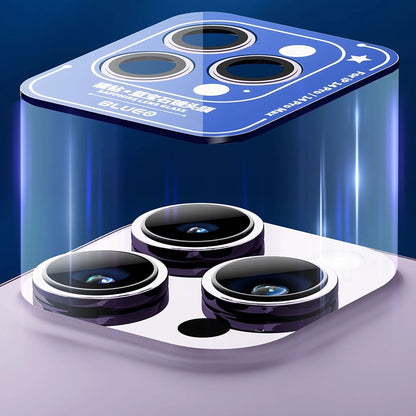 Προστατευτική μεμβράνη πίσω κάμερας Blueo Sapphire Crystal για Apple iPhone 14 Pro Max / 14 Pro, Ασφαλισμένο γυαλί, Μωβ