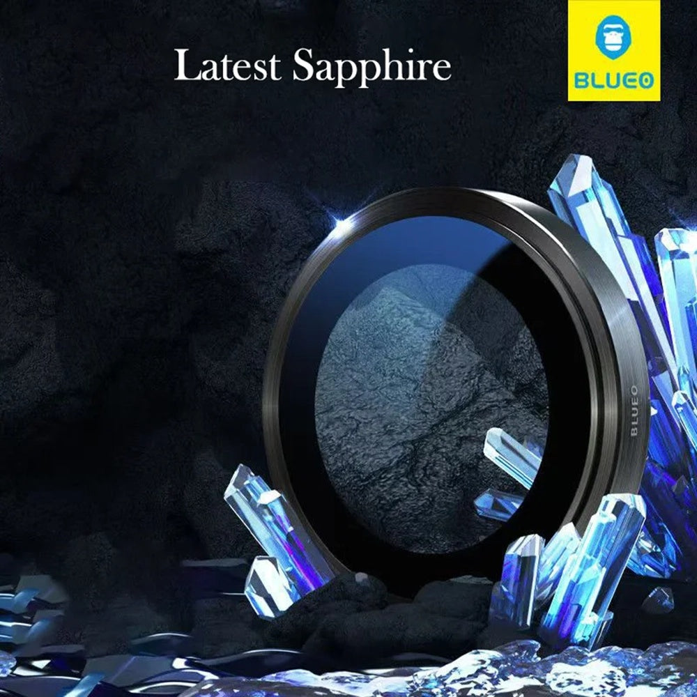 Προστατευτική μεμβράνη πίσω κάμερας Blueo Sapphire Crystal για Apple iPhone 14 Pro Max / 14 Pro, Ασφαλισμένο γυαλί, Μωβ
