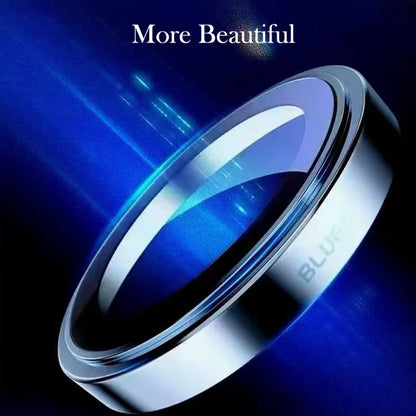 Προστατευτική μεμβράνη πίσω κάμερας Blueo Sapphire Crystal για Apple iPhone 14 Pro Max / 14 Pro, Ασφαλισμένο γυαλί, Μωβ