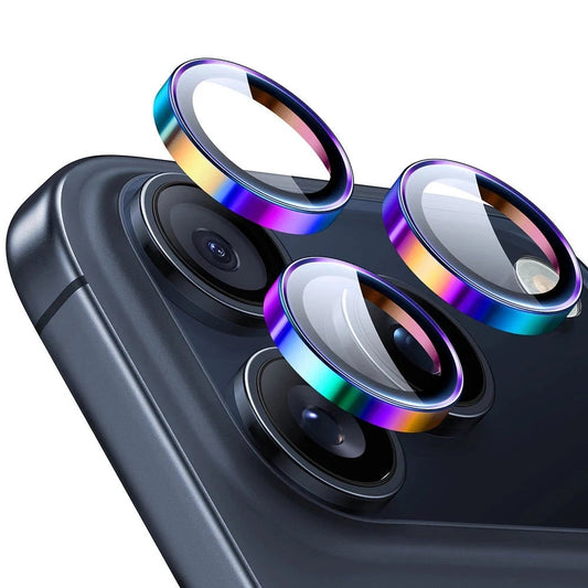 Προστατευτική Μεμβράνη Κάμερας Πίσω ESR Armorite για Apple iPhone 17 Pro Max / 17 Pro / 16 Pro Max / 16 Pro, Ενισχυμένο Γυαλί, Πολύχρωμη