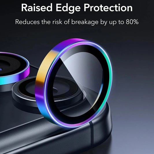 Προστατευτική Μεμβράνη Κάμερας Πίσω ESR Armorite για Apple iPhone 17 Pro Max / 17 Pro / 16 Pro Max / 16 Pro, Ενισχυμένο Γυαλί, Πολύχρωμη