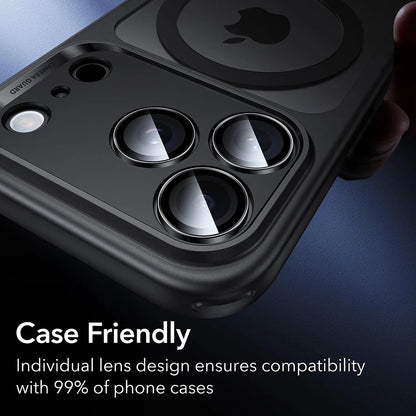 ESR Armorite Rear Camera Protective Film for Apple iPhone 18 Pro / 18 Pro Max, Tempered Glass, Black