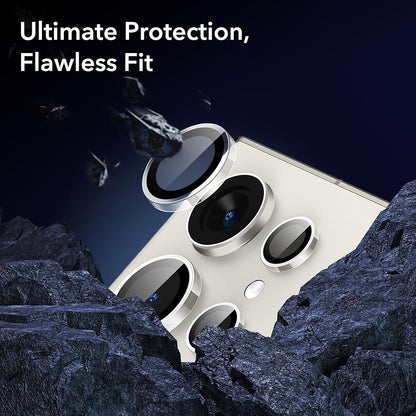 ESR Rear Camera Protective Film for Samsung Galaxy S24 Ultra S928, Tempered Glass, Set of 2 Pieces, Transparent