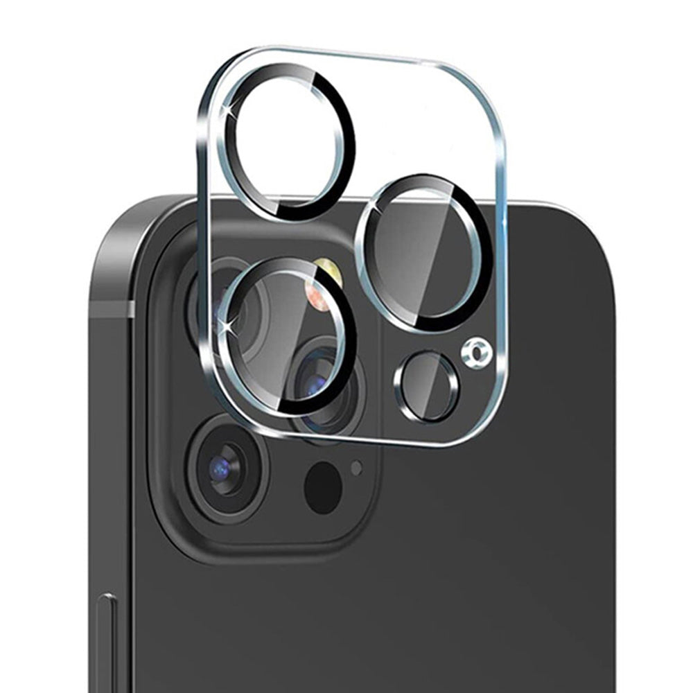 Προστατευτική μεμβράνη πίσω κάμερας Lito S+ για Apple iPhone 14 Pro Max / 14 Pro, Ασφαλισμένο γυαλί, Μαύρο