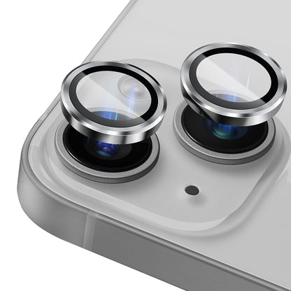Προστατευτική μεμβράνη πίσω κάμερας Lito S+ για Apple iPhone 14, Ασφαλισμένο γυαλί, Ασημί