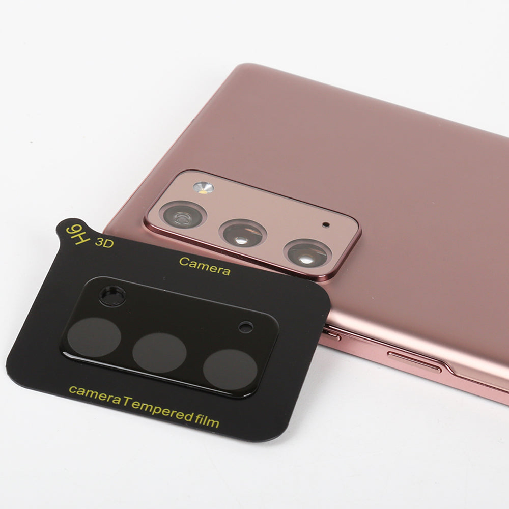 Προστατευτική Μεμβράνη Κάμερας Πίσω Lito S+ για Samsung Galaxy Note 20 5G N981 / Note 20 N980, Ενισχυμένο Γυαλί, Μαύρη