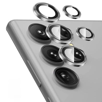 Προστατευτική μεμβράνη πίσω κάμερας Lito S+ για Samsung Galaxy S25 Ultra S938, Ασφαλισμένο γυαλί, Ασημί