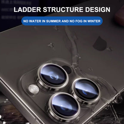 Προστατευτική μεμβράνη κάμερας πίσω Lito Titanium AR για Apple iPhone 18 Pro / 18 Pro Max, Ασφαλισμένο γυαλί, Ασημί