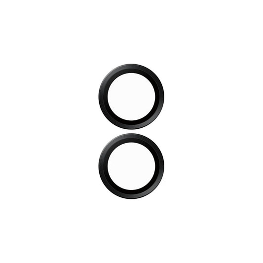 Προστατευτική Μεμβράνη Κάμερας Πίσω PanzerGlass Hoops για Apple iPhone 16 Plus / 16, Ενισχυμένο Γυαλί, Μαύρη