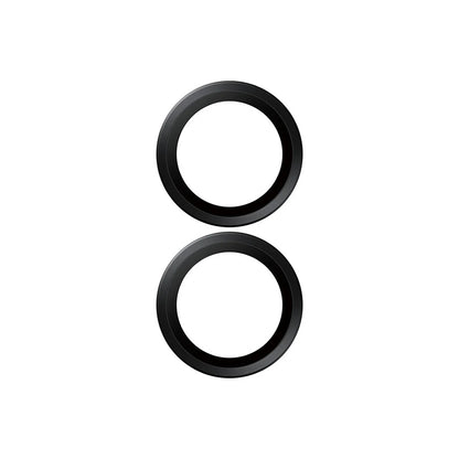 Προστατευτική Μεμβράνη Κάμερας Πίσω PanzerGlass Hoops για Apple iPhone 17 / 16 Plus / 16, Ενισχυμένο Γυαλί, Μαύρη