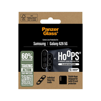 Προστατευτικό Φιλμ Κάμερας Πίσω PanzerGlass Hoops για Samsung Galaxy A26 A266, Ενισχυμένο Γυαλί, Διαφανές