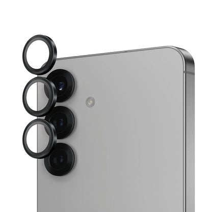 Προστατευτική Μεμβράνη Κάμερας Πίσω PanzerGlass Hoops για Samsung Galaxy S25 S931, Ενισχυμένο Γυαλί, Μαύρη