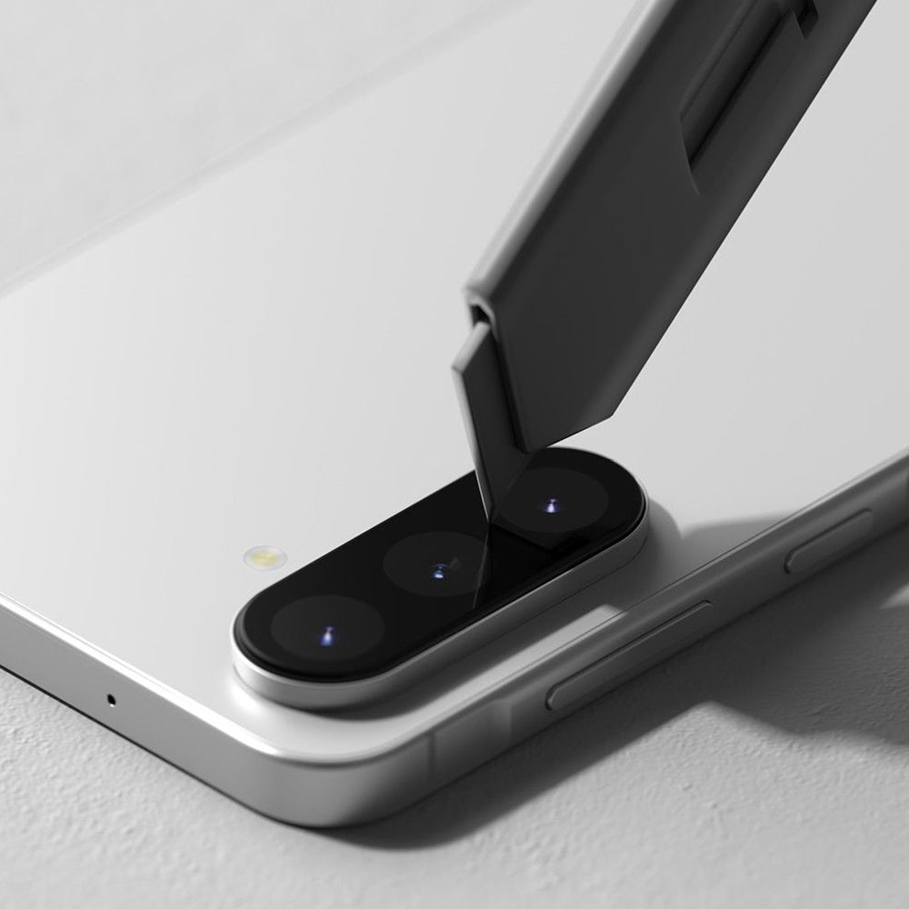 Προστατευτική Μεμβράνη Κάμερας Πίσω Ringke για Samsung Galaxy A56 A566, Ενισχυμένο Γυαλί, Σετ 2 τεμαχίων, Μαύρη