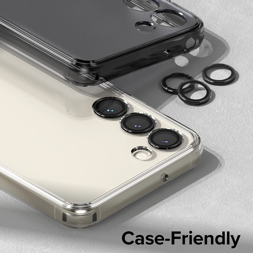Προστατευτική Μεμβράνη Κάμερας Πίσω Ringke για Samsung Galaxy S23+ S916 / S23 S911, Ενισχυμένο Γυαλί, Μαύρη