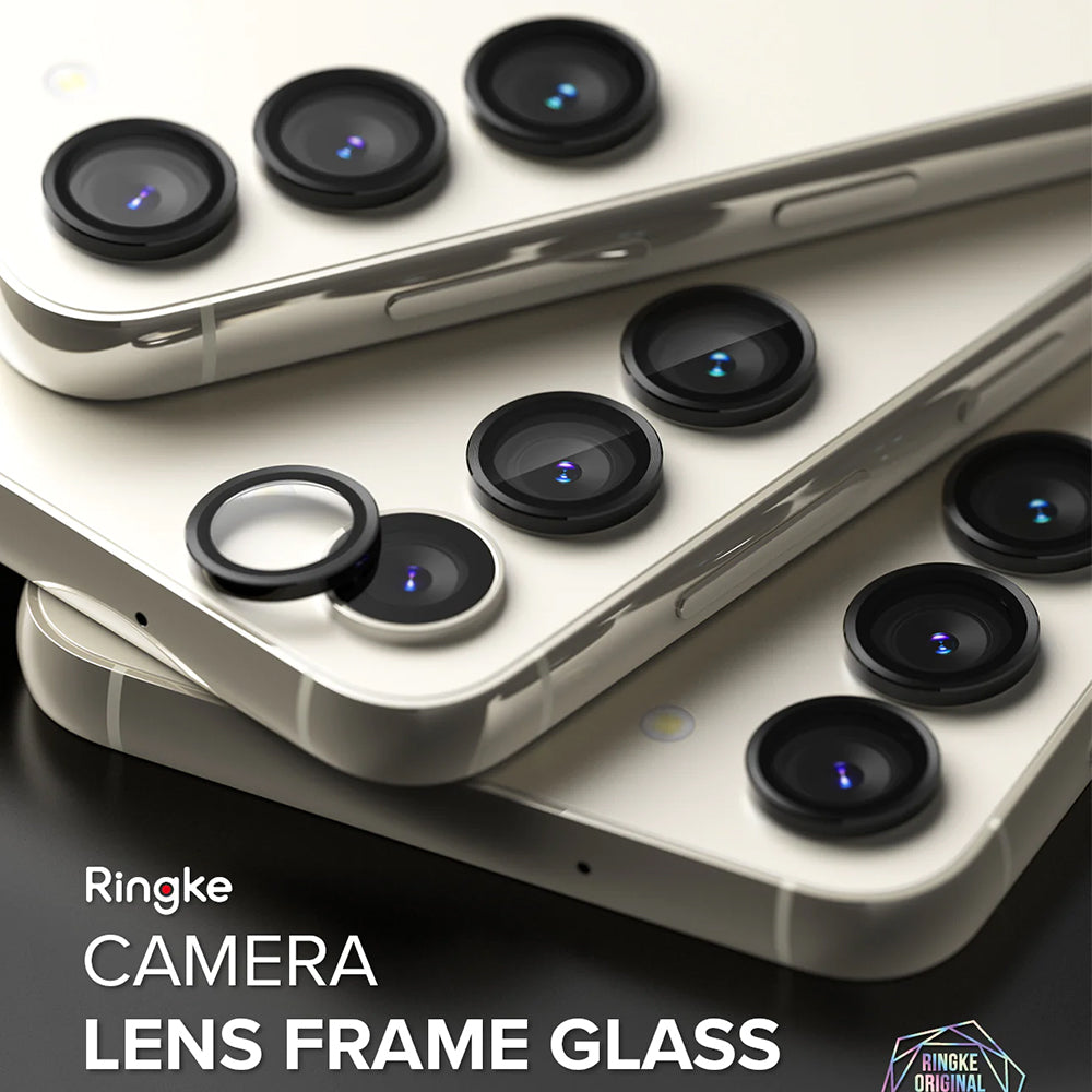 Προστατευτική Μεμβράνη Κάμερας Πίσω Ringke για Samsung Galaxy S23+ S916 / S23 S911, Ενισχυμένο Γυαλί, Μαύρη