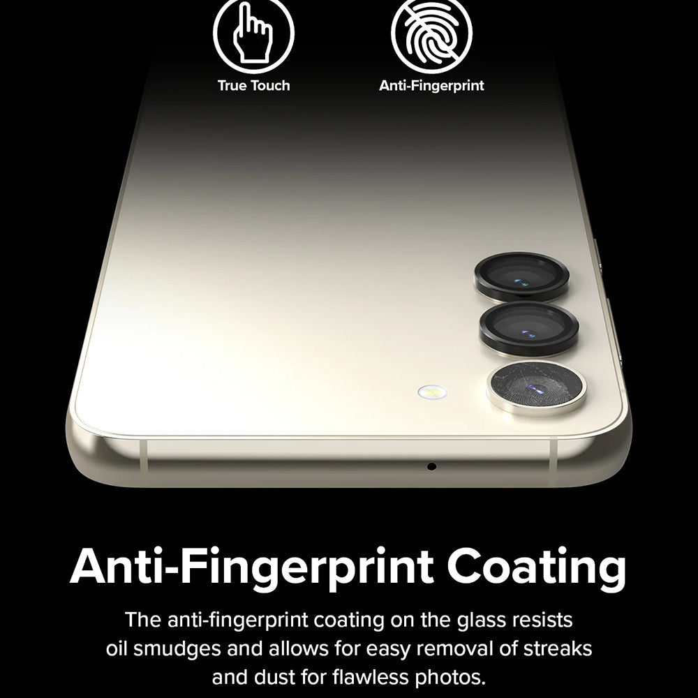Προστατευτική Μεμβράνη Κάμερας Πίσω Ringke για Samsung Galaxy S23+ S916 / S23 S911, Ενισχυμένο Γυαλί, Μαύρη