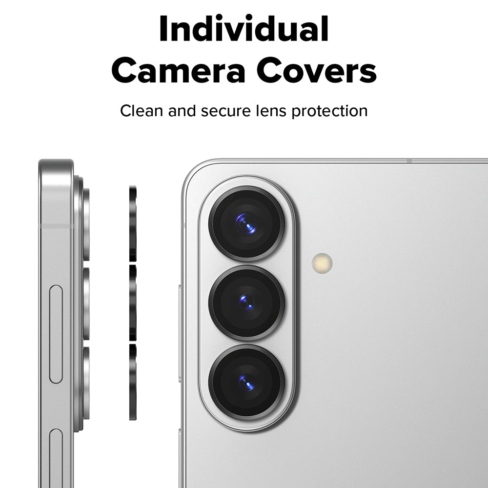 Προστατευτική Μεμβράνη Κάμερας Πίσω Ringke για Samsung Galaxy S26 Plus S947 / S26, Ενισχυμένο Γυαλί, Σετ 2 τεμαχίων, Μαύρη