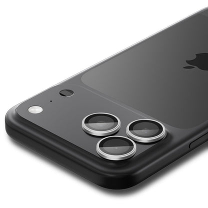 Προστατευτική Μεμβράνη Κάμερας Πίσω Spigen GlastR EZ FIT Optik Pro για Apple iPhone 17 Pro Max / 17 Pro, Ενισχυμένο Γυαλί, Σετ 2 τεμαχίων, Ασημί