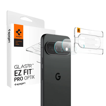 Προστατευτική μεμβράνη πίσω κάμερας Spigen GlastR EZ FIT Optik Pro για Google Pixel 11, Θωρακισμένο γυαλί, Σετ 2 τεμαχίων, Διαφανές AGL11479