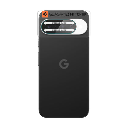 Spigen GlastR Optik Rear Camera Protective Film for Google Pixel 10, Tempered Glass, Set of 2 Pieces, Transparent AGL09661