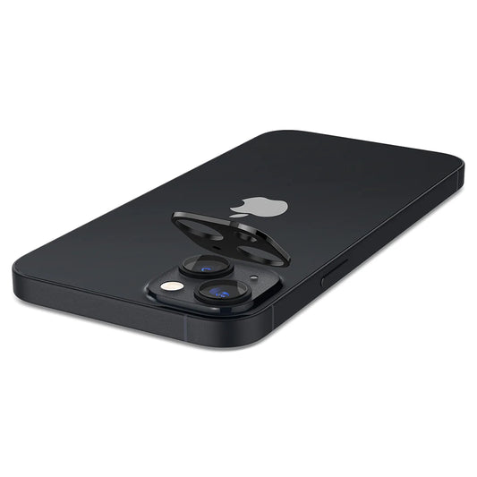 Προστατευτική μεμβράνη πίσω κάμερας Techsuit για Apple iPhone 14 Plus / 14, Ενισχυμένο γυαλί, Μαύρο