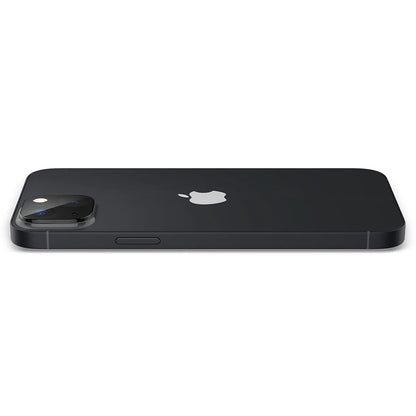 Techsuit Rear Camera Protective Film for Apple iPhone 14 Plus / 14, Tempered Glass, Black