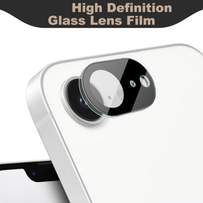 Προστατευτική μεμβράνη πίσω κάμερας Techsuit για Apple iPhone 17e / 16e, ασφαλισμένο γυαλί, μαύρο
