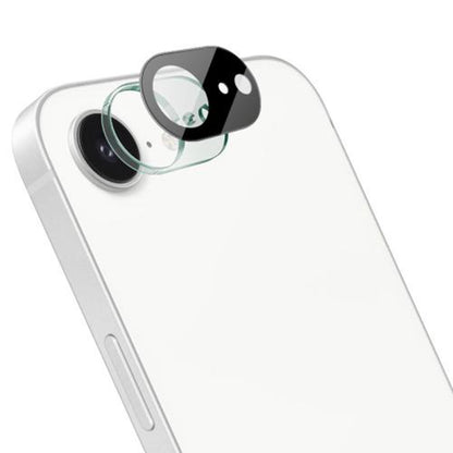Προστατευτική μεμβράνη πίσω κάμερας Techsuit για Apple iPhone 17e / 16e, ασφαλισμένο γυαλί, μαύρο