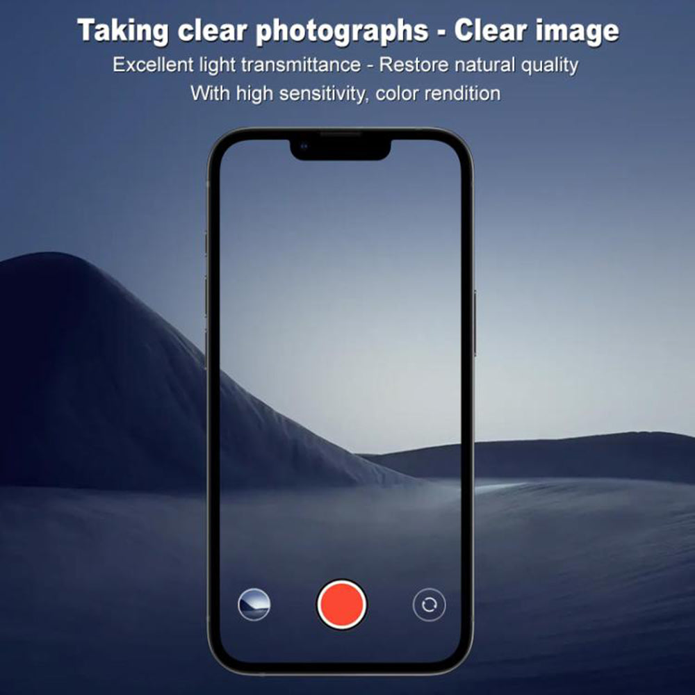 Προστατευτική μεμβράνη πίσω κάμερας Techsuit για Apple iPhone 17e / 16e, ασφαλισμένο γυαλί, μαύρο