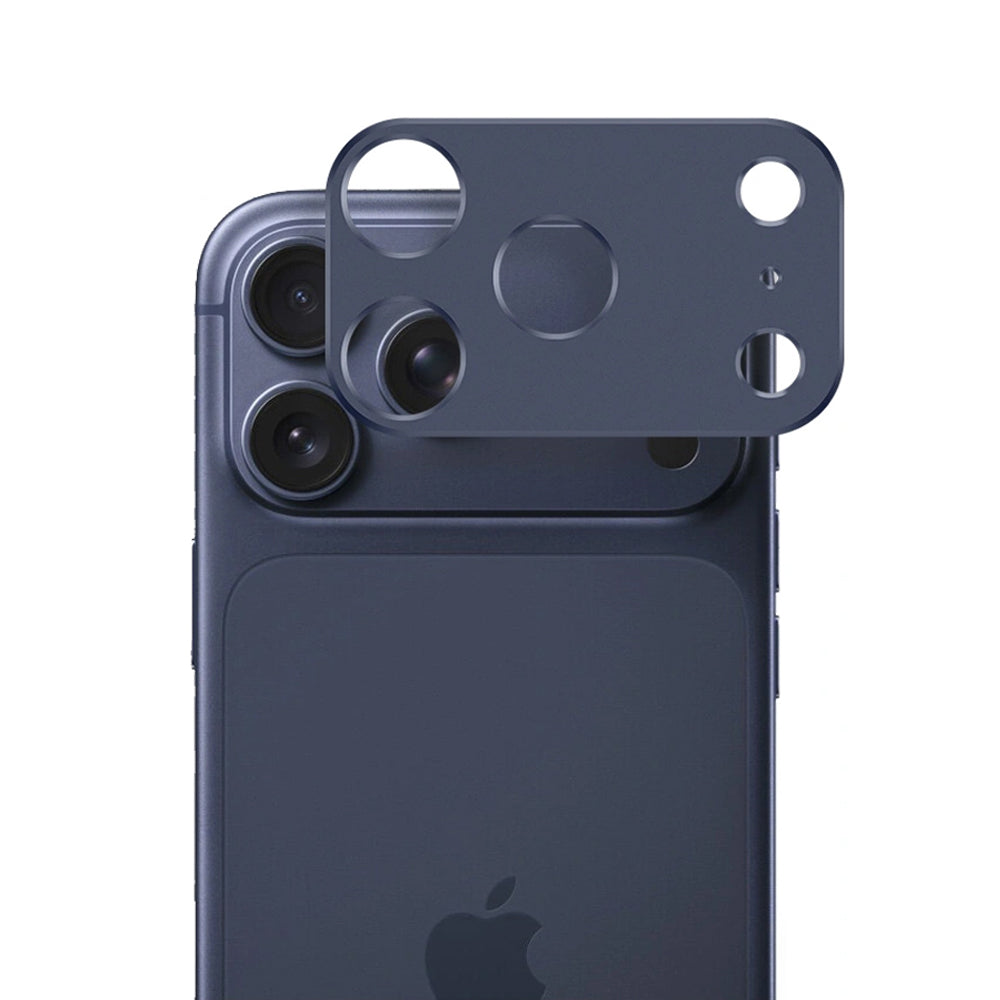 Προστατευτική μεμβράνη πίσω κάμερας Techsuit για Apple iPhone 17 Pro, σκληρυμένο γυαλί, σκούρο μπλε