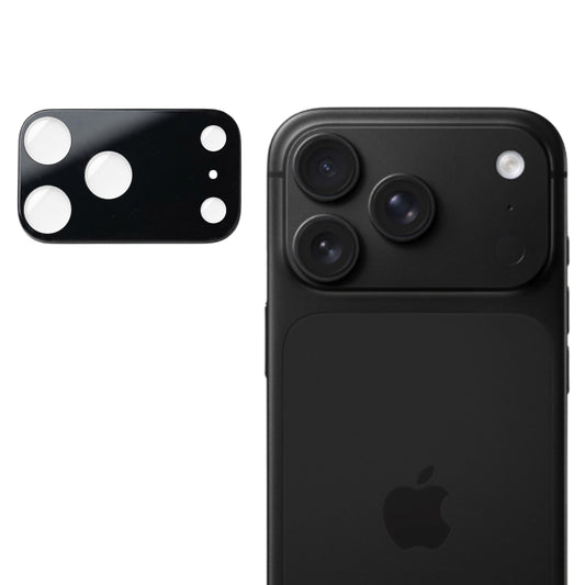 Προστατευτική μεμβράνη πίσω κάμερας Techsuit για Apple iPhone 18 Pro, Ενισχυμένο γυαλί, Μαύρο
