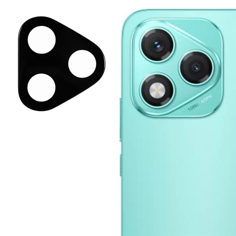 Προστατευτική μεμβράνη πίσω κάμερας Techsuit για Honor 400 Lite, ασφαλισμένο γυαλί, μαύρο