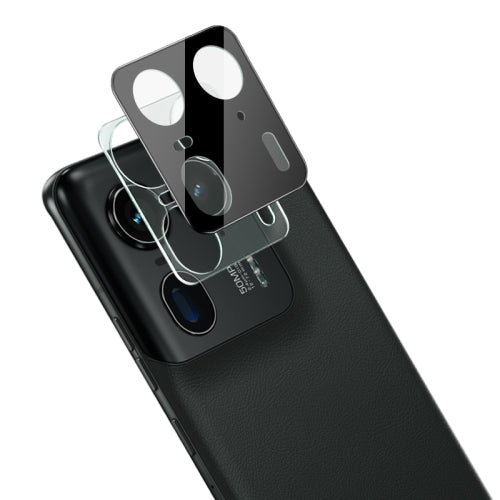 Προστατευτική μεμβράνη πίσω κάμερας Techsuit για Motorola Edge 50 Ultra, ασφαλισμένο γυαλί, μαύρο