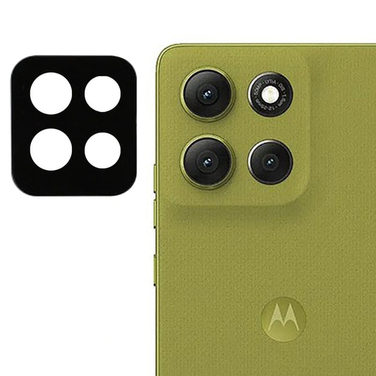 Προστατευτική μεμβράνη πίσω κάμερας Techsuit για Motorola Moto G86, ασφαλισμένο γυαλί, μαύρο