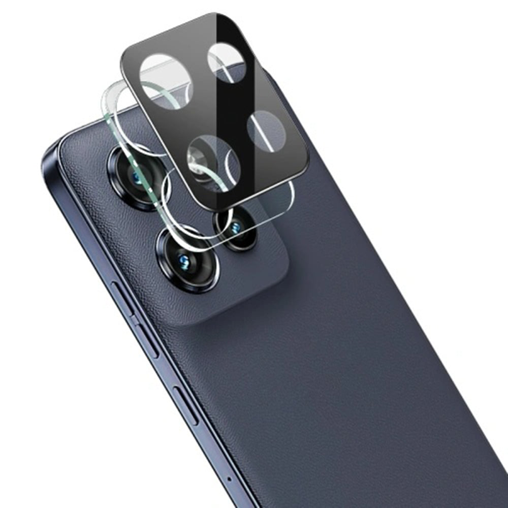 Προστατευτική μεμβράνη πίσω κάμερας Techsuit για Motorola ThinkPhone 25 / Edge 50 Neo, ασφαλισμένο γυαλί, μαύρο