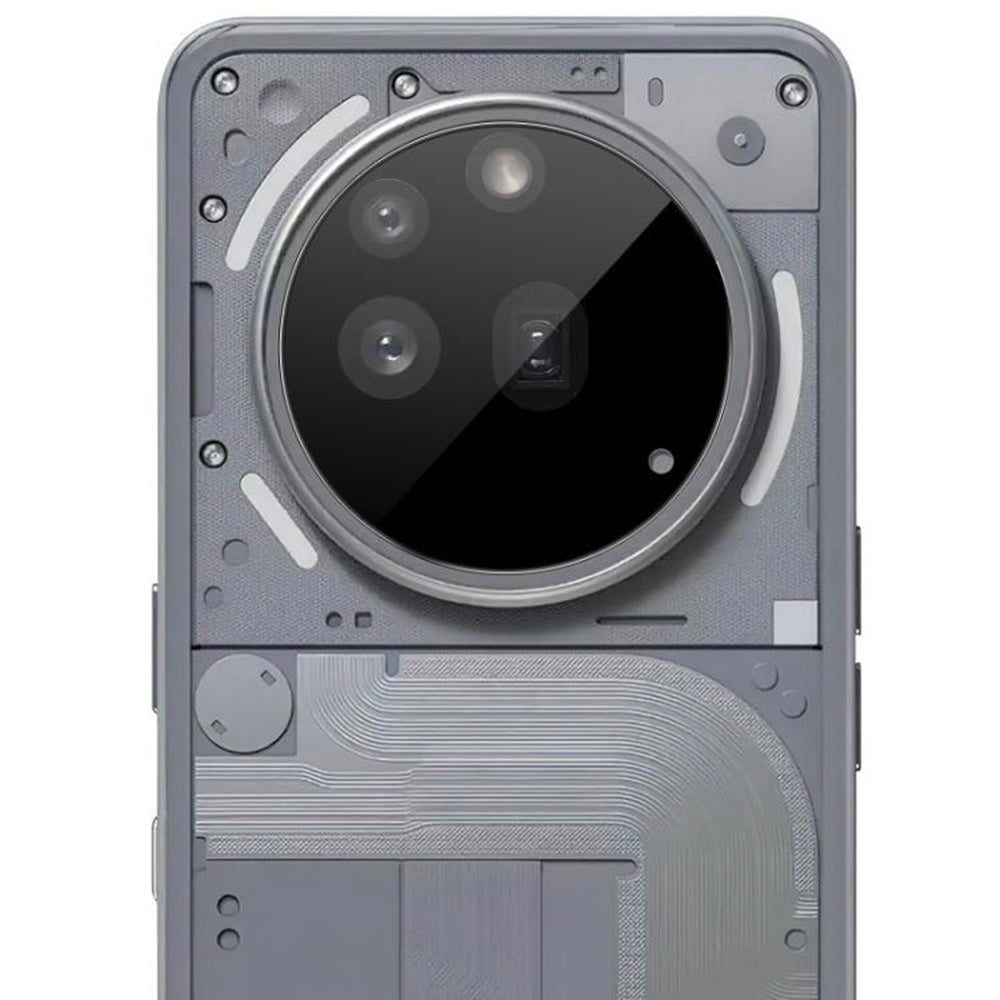 Προστατευτική μεμβράνη πίσω κάμερας Techsuit για Nothing Phone (3a) Pro, Ενισχυμένο γυαλί, Μαύρο