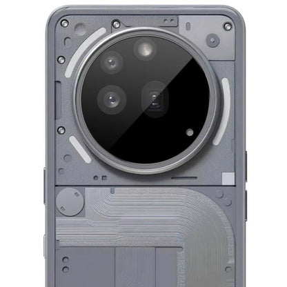 Προστατευτική μεμβράνη πίσω κάμερας Techsuit για Nothing Phone (3a) Pro, Ενισχυμένο γυαλί, Μαύρο