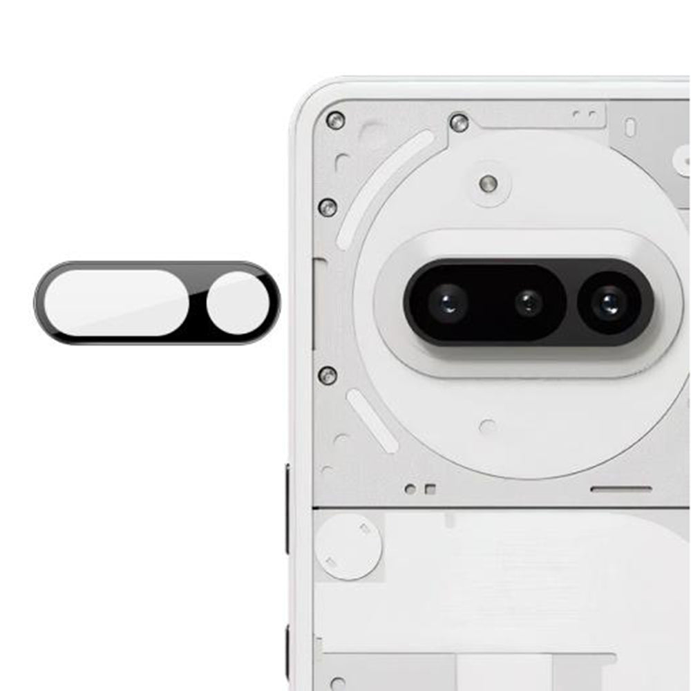 Προστατευτική μεμβράνη πίσω κάμερας Techsuit για Nothing Phone (3a), σκληρυμένο γυαλί, μαύρο
