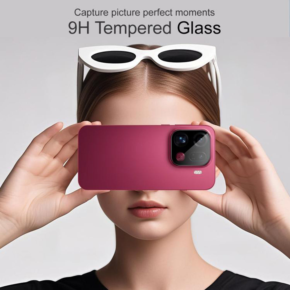 Προστατευτική Μεμβράνη Κάμερας Πίσω Techsuit για Oppo Find X9 Pro, Ενισχυμένο Γυαλί, Μαύρη