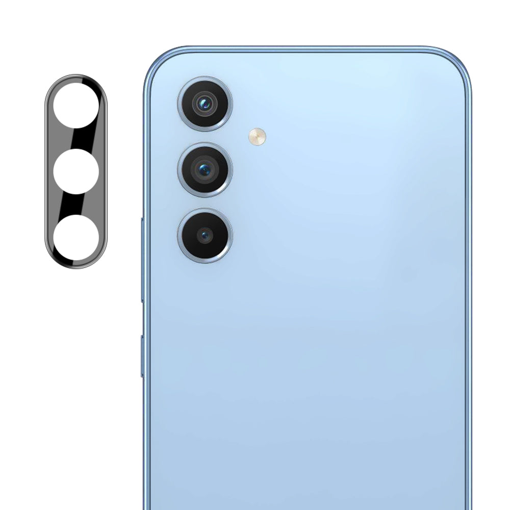 Προστατευτική Μεμβράνη Κάμερας Πίσω Techsuit για Samsung Galaxy A34 A346, Ενισχυμένο Γυαλί, Μαύρη