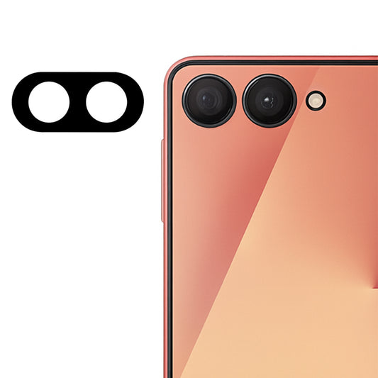 Προστατευτική μεμβράνη πίσω κάμερας Techsuit για Samsung Galaxy Z Flip7 F766, ασφαλισμένο γυαλί, μαύρο