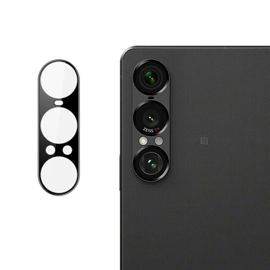 Προστατευτική μεμβράνη πίσω κάμερας Techsuit για Sony Xperia 1 VII, ασφαλισμένο γυαλί, μαύρο