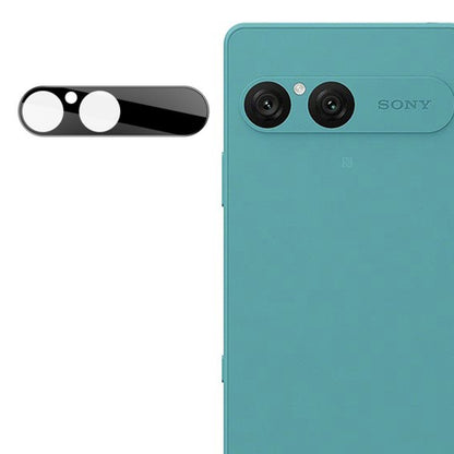 Προστατευτική μεμβράνη πίσω κάμερας Techsuit για Sony Xperia 10 VII, ασφαλισμένο γυαλί, μαύρο