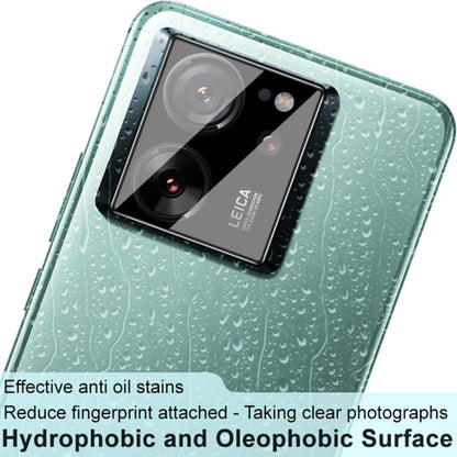 Techsuit Rear Camera Protective Film for Xiaomi 13T Pro / 13T, Tempered Glass, Black