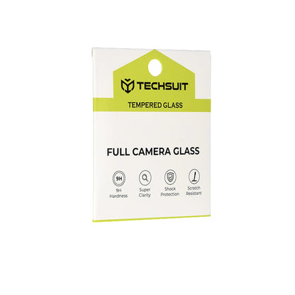 Techsuit Rear Camera Protective Film for Xiaomi 13T Pro / 13T, Tempered Glass, Black