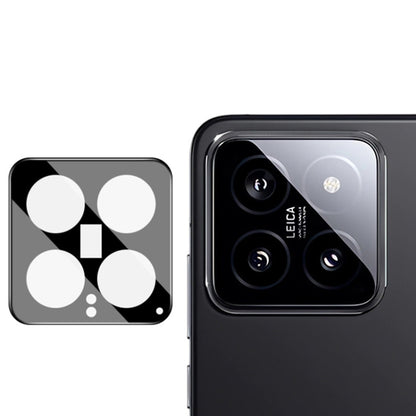 Προστατευτική μεμβράνη πίσω κάμερας Techsuit για Xiaomi 14, ασφαλισμένο γυαλί, μαύρο